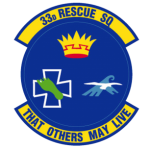 Group logo of U.S. Air Force 33d Rescue Squadron