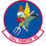 Group logo of U.S. Air Force 124th Fighter Squadron