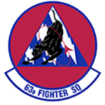 Group logo of U.S. Air Force 63d Fighter Squadron