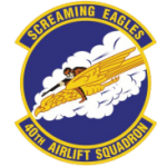 Group logo of U.S. Air Force 40th Airlift Squadron
