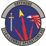 Group logo of U.S. Air Force 710th Combat Operations Squadron