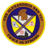 Group logo of U.S. Navy Los Angeles Class USS Alexandria (SSN-757)