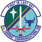 Group logo of U.S. Air Force 1st Combat Communications Squadron